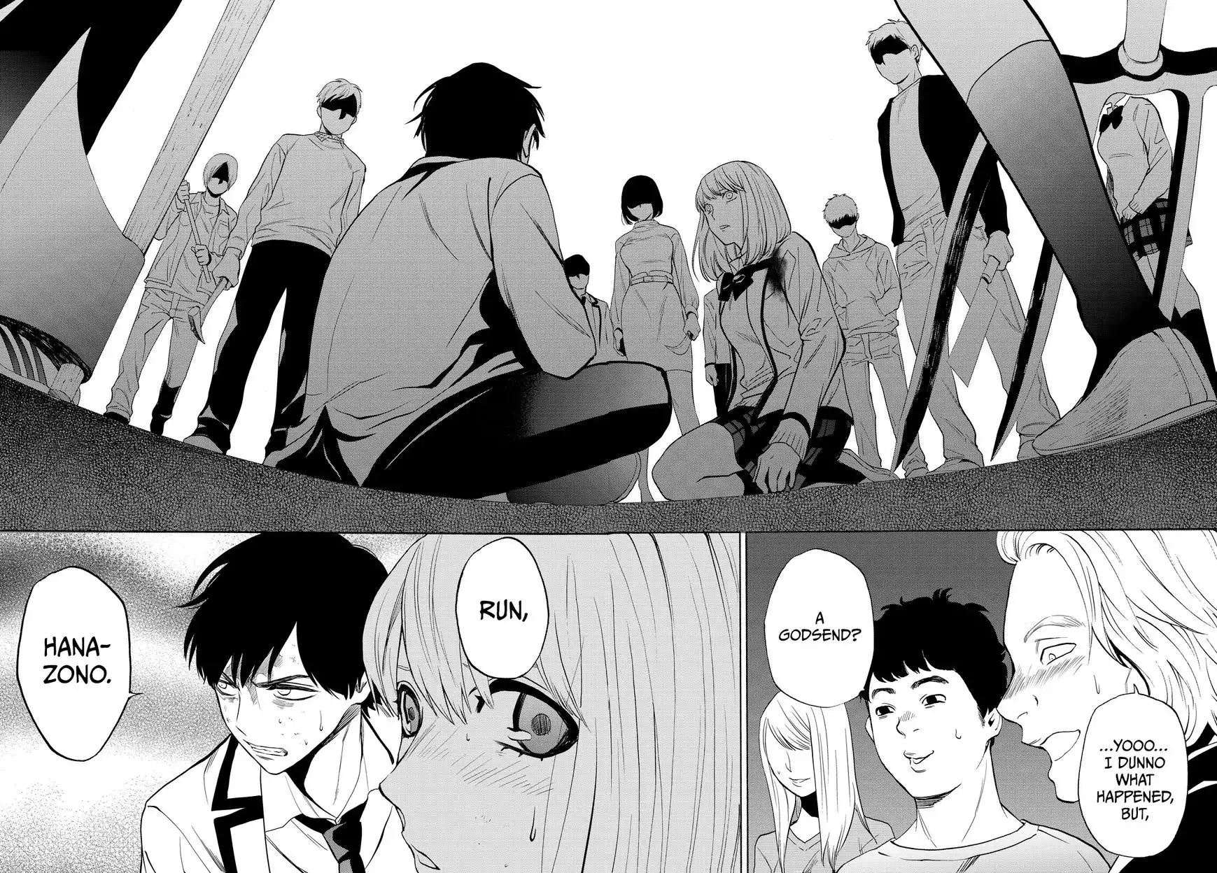 Konya wa Tsuki ga Kirei Desu ga, Toriaezu Shi ne Chapter 9 35